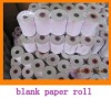 blank paper roll