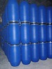 blue 160l open top plastic drum