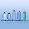 blue PE shampoo container