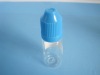 blue PET eliquid bottle