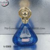 blue empty glass perfume bottles with 100ml