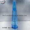 blue favoured glass perfume bottle for woman