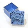 blue jewelry gift box