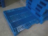 blue plastic pallet