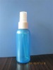 blue pump spray toner bottle