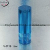 blue/red perfume glass empty bottles with 20ml