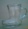 boot glass cup with handle