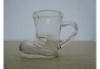 boot shaped glass cup