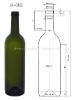 bordeaux wine bottle 750ml glass bottle