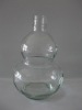 bottle gourd shaped wine glass bottle