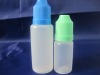 bottles for liquids bule cap