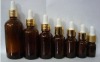 brown glass bottle for essential oil