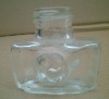 bus shaped perfume glass botte