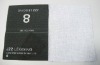 canvas printing label