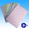 carbonless paper sheet