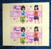 cartoon label sticker