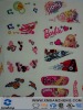 cartoon name stickers pass UL,CSA ,ISO9001