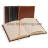 case bound book printing with leather cover