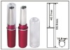 characteristic lipstick tube