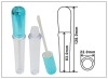 charming plastic lipgloss tube