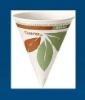 china 5oz-32oz food grade rolled rim paper cone cup