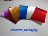 chocolate aluminium foil