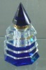 christmas tree crystal screw bottle