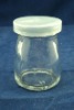 clear 100ml pudding glass jar