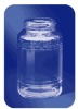 clear 440ml honey glass jar