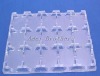 clear PVC vacuum forming blister  tray,packing tray