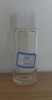 clear cylindrical glass cosmetics bottle 50ml