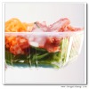 clear disposable food  tray