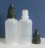 clear drop bottle, PET three piece