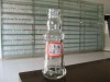 clear empty Olive oil  glass bottle