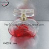 clear empty perfume glass bottles