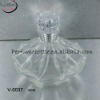 clear empty perfume glass bottles