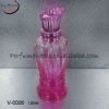 clear empty perfume glass bottles