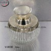 clear empty perfume glass bottles