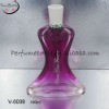 clear empty perfume glass bottles