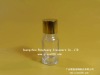 clear essential oil bottle