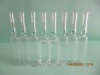 clear glass ampoules