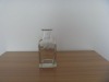 clear glass bottles for bath salt and incense burner 150ml