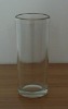 clear glass columnar cup 200ml