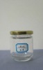 clear glass jar