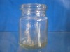 clear glass jar/glass food jar