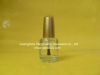 clear glass nail polish bottle