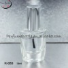 clear glass nail polish  bottle K-083