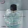 clear glass perfume bottle