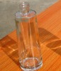 clear glass perfume bottle