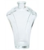 clear glass perfume bottle